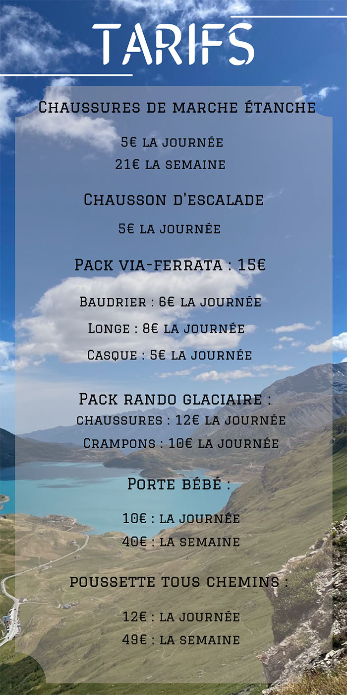 LOCATION MATERIEL DE MONTAGNE 2