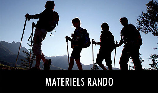 materiels rando 1